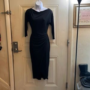 Black Knit Dress - Cal (Smoker)